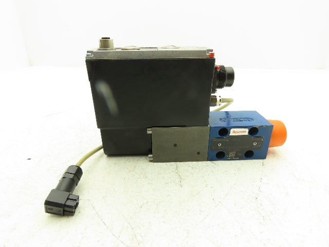 Rexroth Hydraulic Proportional Directional Servo Valve w/Position Feedback 24V