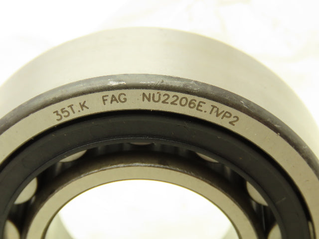 Fag NU2206E.TVP2 Cylindrical Roller Bearing 62mm-OD 32mm-ID 20mm-W