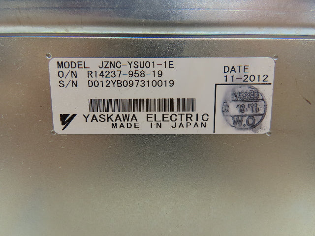 Yaskawa JZNC-YSU01-1E Robot Servo Drive Module