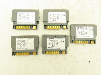 Allen Bradley 1734-OW4 PLC I/O Digital Output Module 24V Ser C FW 3.022 Lot Of 5