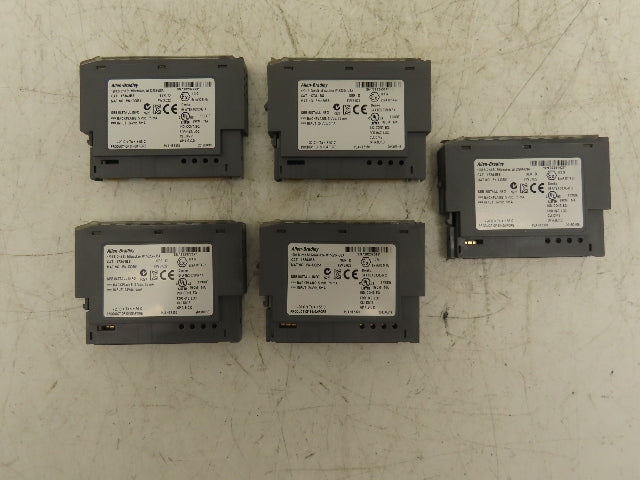 Allen Bradley 1734-IB8 PLC I/O Digital Input Module 24V Ser D FW 3.022 Lot Of 5