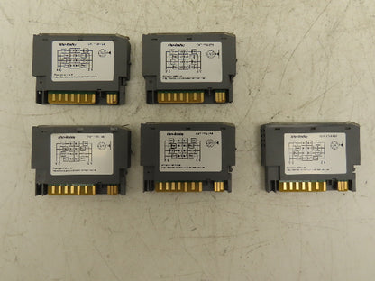 Allen Bradley 1734-IB8 PLC I/O Digital Input Module 24V Ser D FW 3.022 Lot Of 5