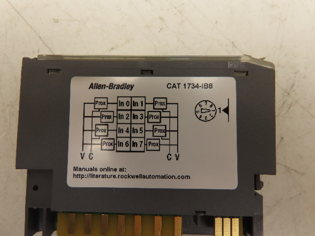Allen Bradley 1734-IB8 PLC I/O Digital Input Module 24V Ser D FW 3.022 Lot Of 5