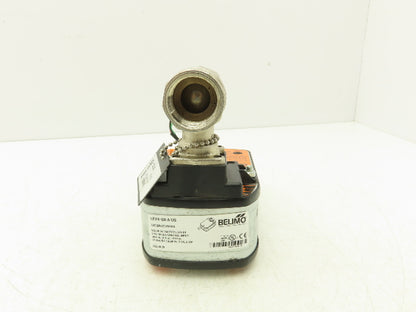 Belimo B225+LF24-SR Electric Actuator 1"Ball Control Valve 600PSI 2-Pos 24VAC/DC