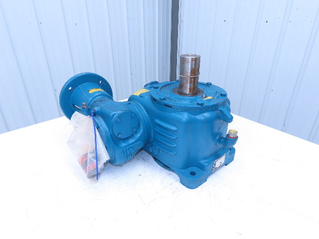 Cone Drive MOV25-50-C1A Vertical Worm Gearbox 900:1 Reducer 1.26Hp 1.9RPM 180TC