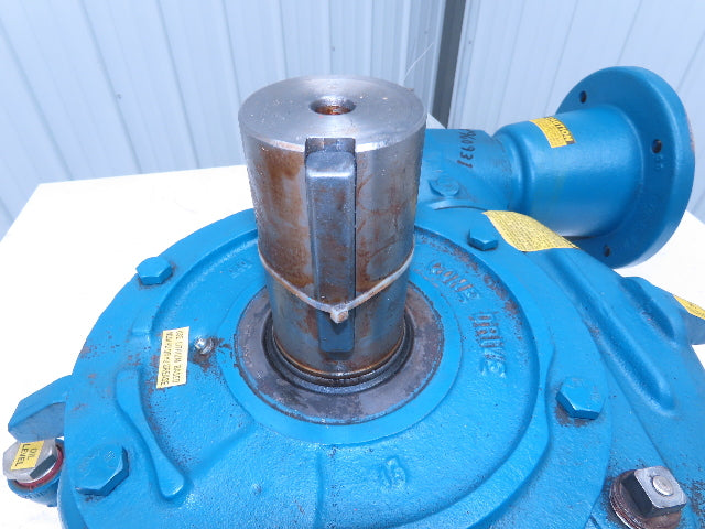 Cone Drive MOV25-50-C1A Vertical Worm Gearbox 900:1 Reducer 1.26Hp 1.9RPM 180TC
