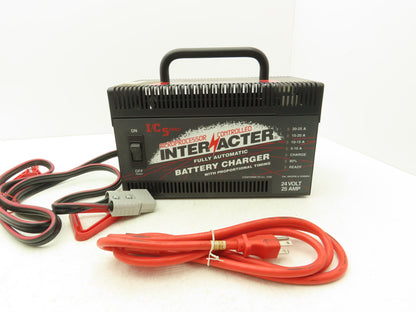 Interacter I/C/S 24V/25 Battery Charger 24V 25A ICS2425 Gray Plug I/C Series