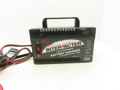 Interacter I/C/S 24V/25 Battery Charger 24V 25A ICS2425 Black Plug I/C Series