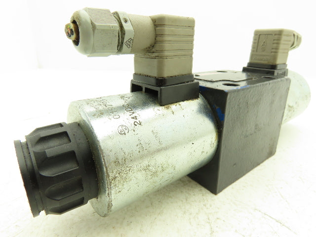 Rexroth 4WE10 J33/CG24N9K4 Hydraulic Directional Control Valve 24V Coil