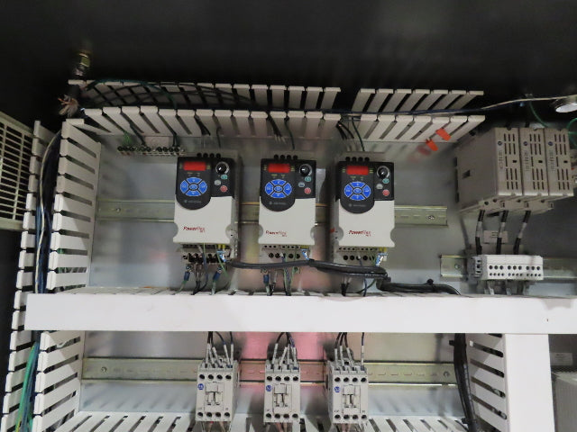 Lantech 200/90 Lanringer Shrink Wrapper Horizontal Automatic Conveyor 90" ID