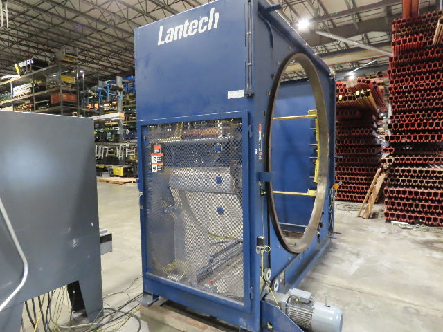 Lantech 200/90 Lanringer Shrink Wrapper Horizontal Automatic Conveyor 90" ID