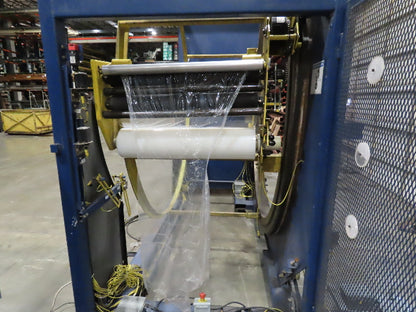 Lantech 200/90 Lanringer Shrink Wrapper Horizontal Automatic Conveyor 90" ID