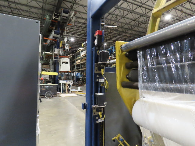 Lantech 200/90 Lanringer Shrink Wrapper Horizontal Automatic Conveyor 90" ID