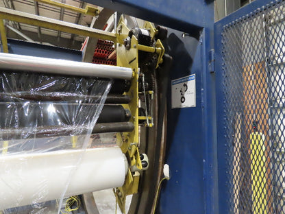 Lantech 200/90 Lanringer Shrink Wrapper Horizontal Automatic Conveyor 90" ID