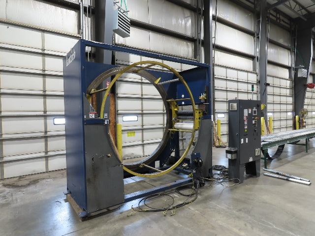 Lantech 200/90 Lanringer Shrink Wrapper Horizontal Automatic Conveyor 90" ID