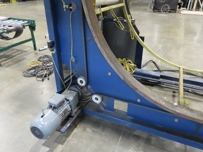 Lantech 200/90 Lanringer Shrink Wrapper Horizontal Automatic Conveyor 90" ID