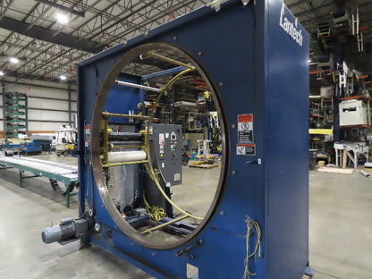 Lantech 200/90 Lanringer Shrink Wrapper Horizontal Automatic Conveyor 90" ID