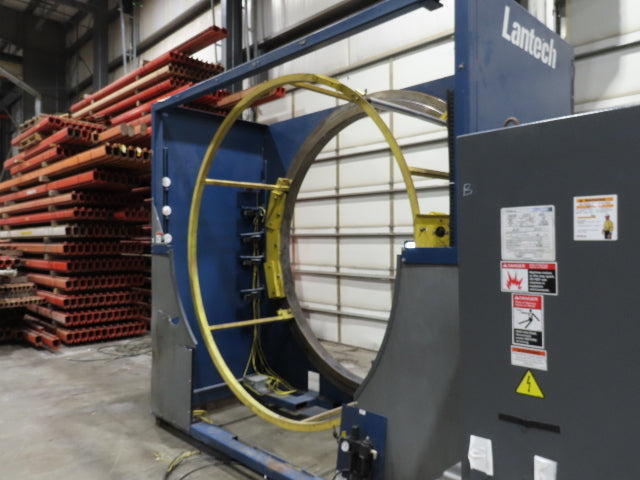 Lantech 200/90 Lanringer Shrink Wrapper Horizontal Automatic Conveyor 90" ID