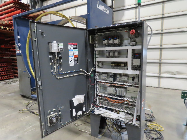 Lantech 200/90 Lanringer Shrink Wrapper Horizontal Automatic Conveyor 90" ID