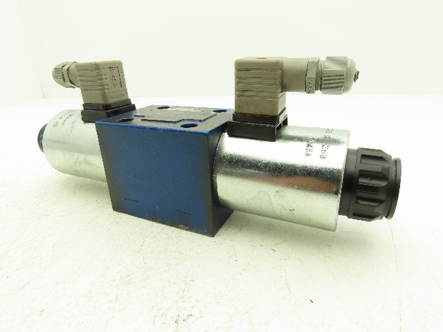 Rexroth 4WE10 E67-33/CG24N9K4/T06 Hydraulic Directional Control Valve 24V Coil