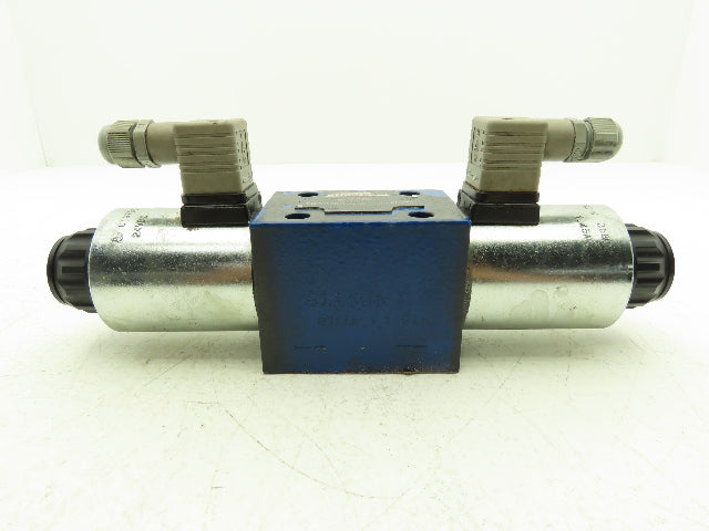 Rexroth 4WE10 E67-33/CG24N9K4/T06 Hydraulic Directional Control Valve 24V Coil