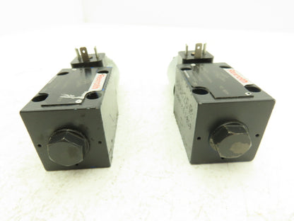Rexroth 4WE6D62/EG24N9K4 Hydraulic Directional Solenoid Valve 24VDC 4/2 Lot of 2