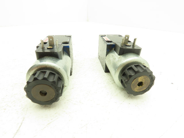 Rexroth 4WE6D62/EG24N9K4 Hydraulic Directional Solenoid Valve 24VDC 4/2 Lot of 2