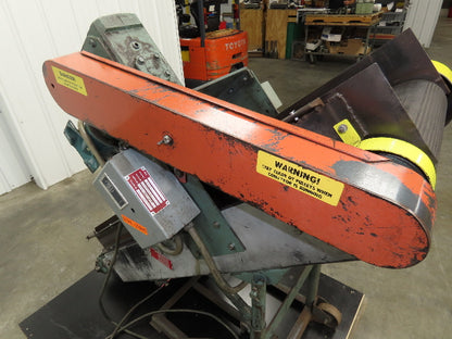 Hytrol 16"x 60"L Portable Incline Parts Conveyor 12" Cleated Belt 230/480V 60FPM