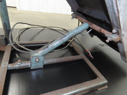 Hytrol 16"x 60"L Portable Incline Parts Conveyor 12" Cleated Belt 230/480V 60FPM