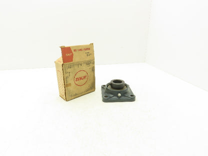 SKF FY 108X Flange Block Bearing 1-1/2" Bore Locking Collar