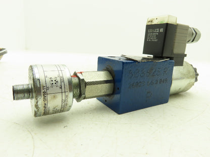 Rexroth 4WE6Y62/EG24K4QMAG24 Hydraulic Directional Solenoid Valve 24VDC 4/2