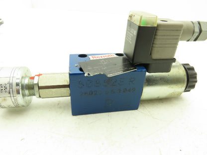 Rexroth 4WE6Y62/EG24K4QMAG24 Hydraulic Directional Solenoid Valve 24VDC 4/2