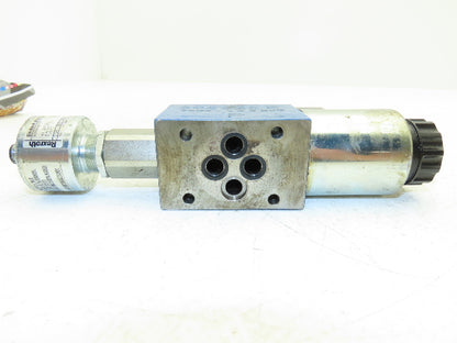 Rexroth 4WE6Y62/EG24K4QMAG24 Hydraulic Directional Solenoid Valve 24VDC 4/2
