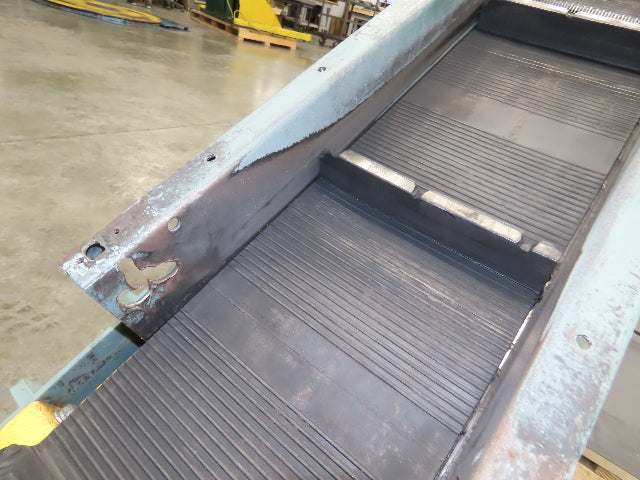 Hytrol 12"x 84"L Portable Incline Parts Conveyor 8" Cleated Belt 230/480V 65FPM
