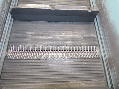Hytrol 12"x 84"L Portable Incline Parts Conveyor 8" Cleated Belt 230/480V 65FPM