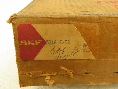 SKF 5316 E/C3 Double Row Angular Contact Ball Bearing 80x170x68mm