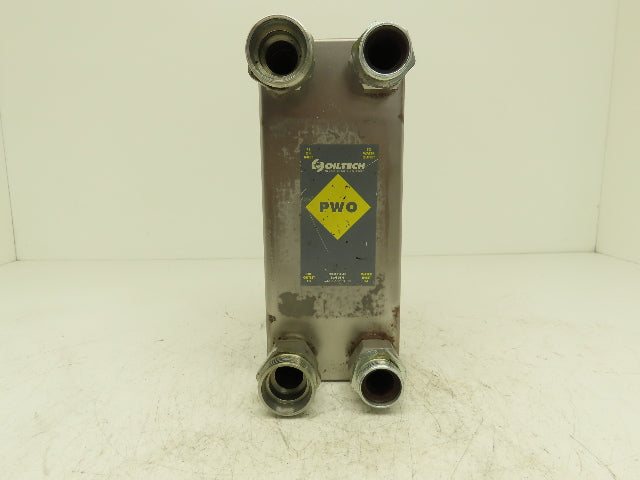 B10THX40/1P-SC-S Brazed Plate Heat Exchanger Oil & Water 31 Bar Max