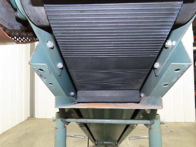 Hytrol 12"x 84"L Portable Incline Parts Conveyor 8" Cleated Belt 115/230V 23FPM