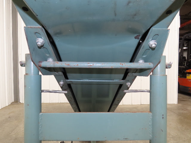 Hytrol 12"x 84"L Portable Incline Parts Conveyor 8" Cleated Belt 115/230V 23FPM