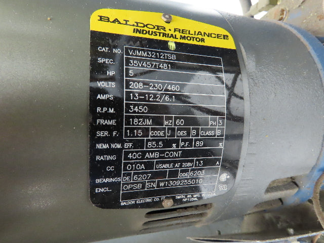 Thermal Care RQ125007 Aquatherm Temperature Controller 460V 3Ph 5Hp 12kw Heater