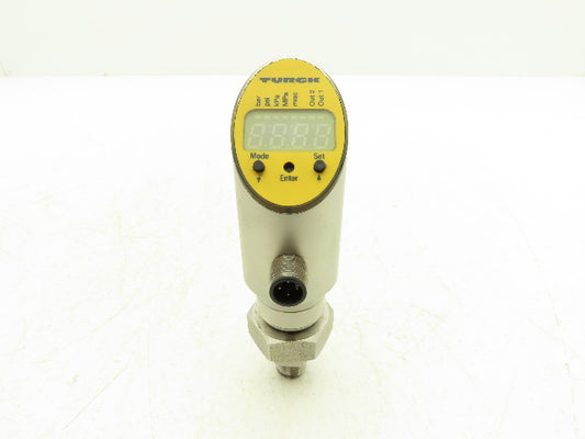 Turck Pressure Sensor 145PSI Digital Display 4 Pin M12