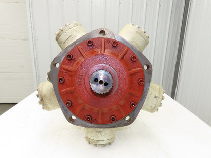 KPM Kawasaki Staffa SX 508BM-128-B1CEJ4 Radial Piston Hydraulic Motor
