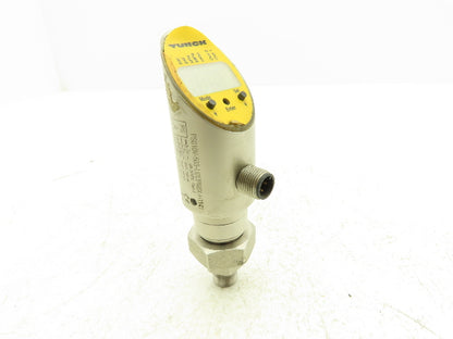 Turck PS010V-503-LI2UPN8X-H1141 Pressure Sensor 145PSI Digital Display 4 Pin M12