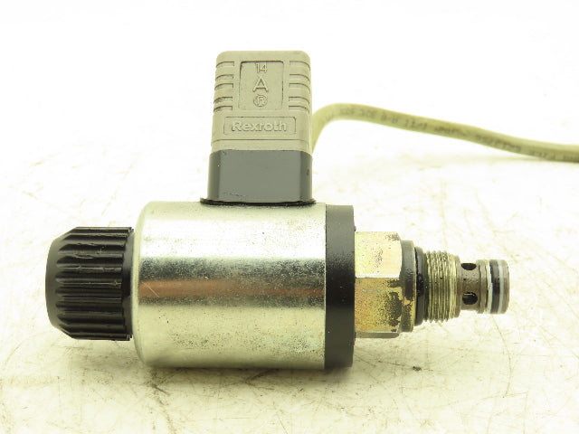 Bosch Rexroth 0 810 040 958 Directional Cartridge Poppet Valve 24VDC Solenoid