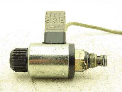 Bosch Rexroth 0 810 040 958 Directional Cartridge Poppet Valve 24VDC Solenoid