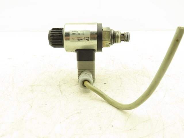 Bosch Rexroth 0 810 040 958 Directional Cartridge Poppet Valve 24VDC Solenoid