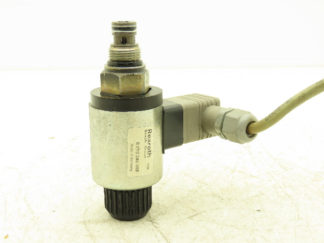 Bosch Rexroth 0 810 040 958 Directional Cartridge Poppet Valve 24VDC Solenoid
