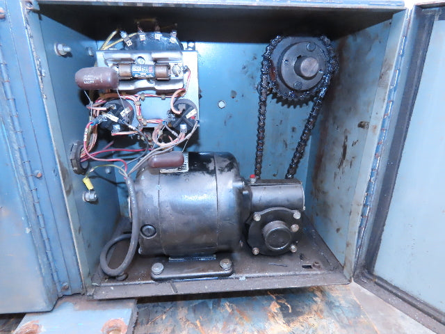 Elmatco Electromatic A1-10VB45-4 Demagnetizer Belt Conveyor 460V 1PH 36A 12"x44"