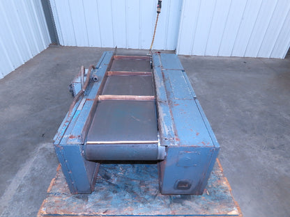 Elmatco Electromatic A1-10VB45-4 Demagnetizer Belt Conveyor 460V 1PH 36A 12"x44"