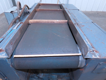 Elmatco Electromatic A1-10VB45-4 Demagnetizer Belt Conveyor 460V 1PH 36A 12"x44"